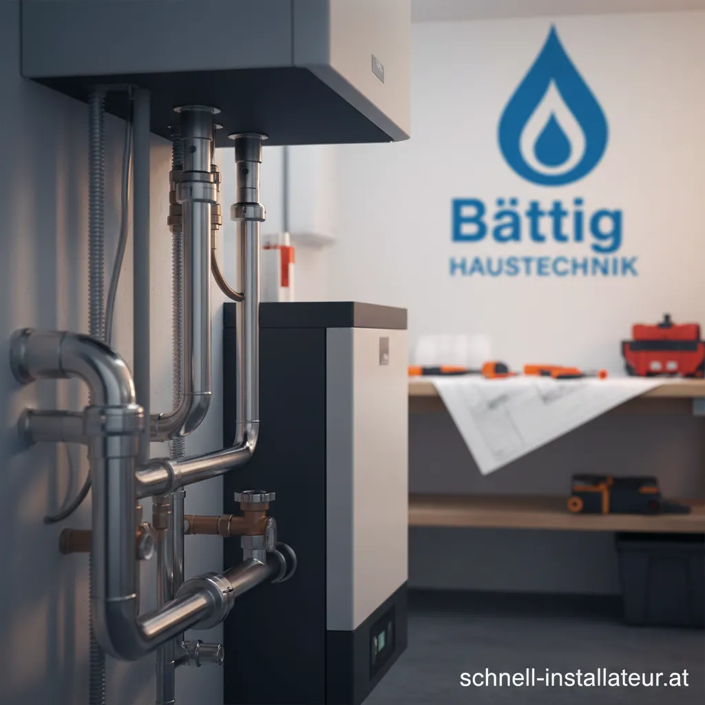 Moderne Heizungsanlage, installiert von Bättig Haustechnik