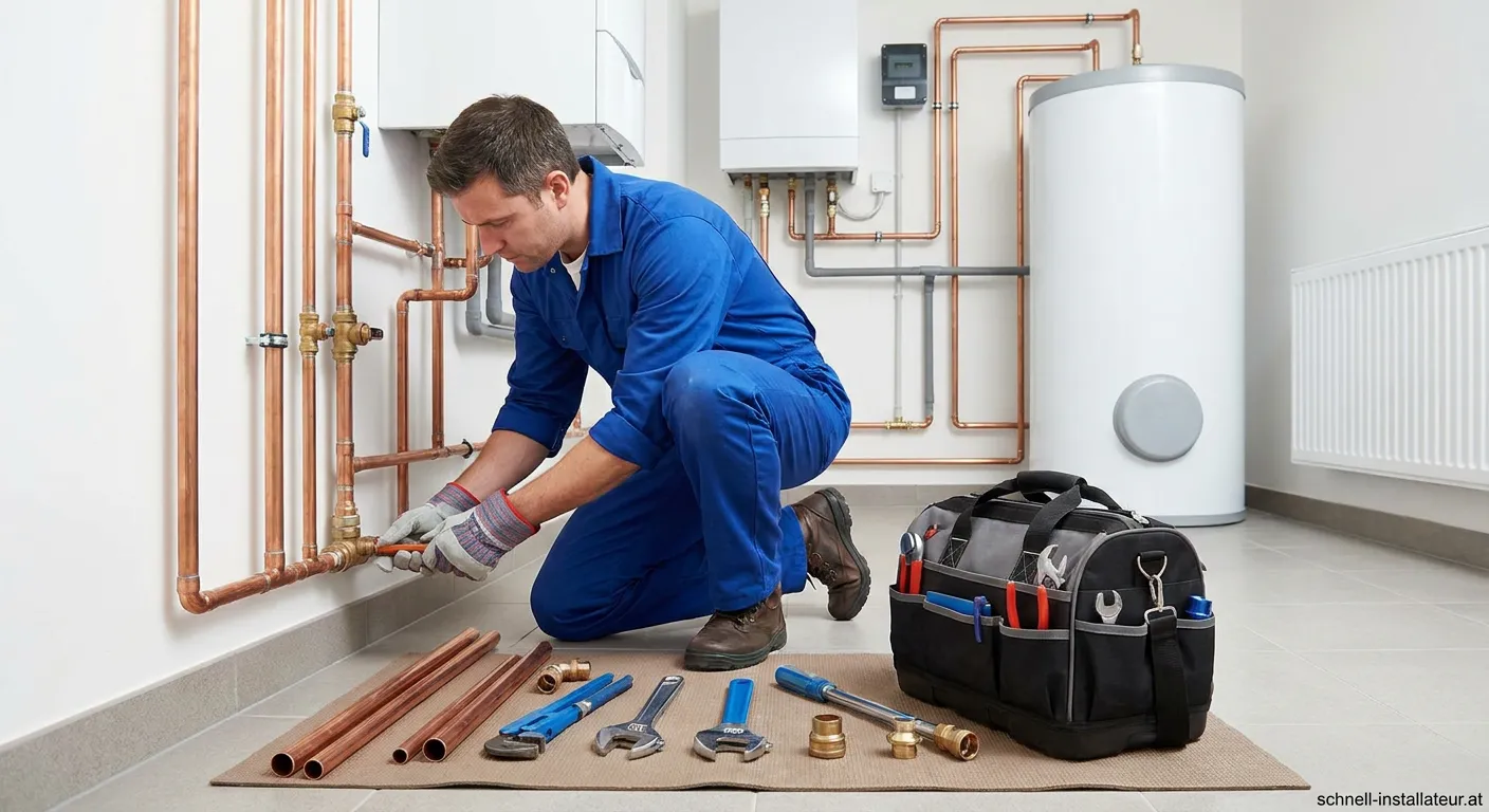 Fitzinger Installationen KG Team bei der Arbeit